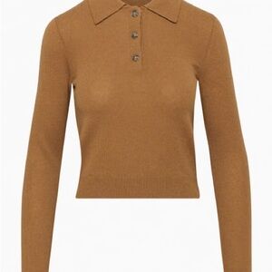 Aritzia Wilfred Liteluxe Cashmere Florence Sweater